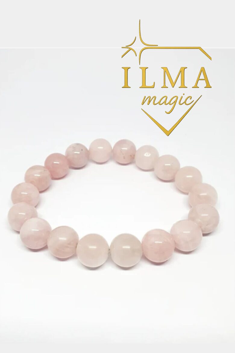 Madagaskaras rozā kvarca aproce (luksus klase)