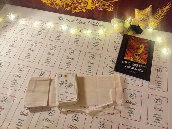Lenormand Grand tableau galdautiņš