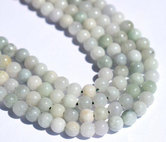 Burmas nefrīta aproce 8 mm (ekstra klase, ļoti rets)